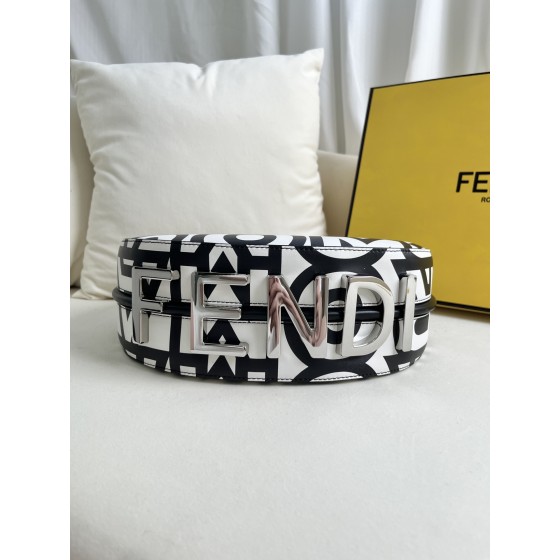 FENDI praphy underarm bag printed in large size: 205